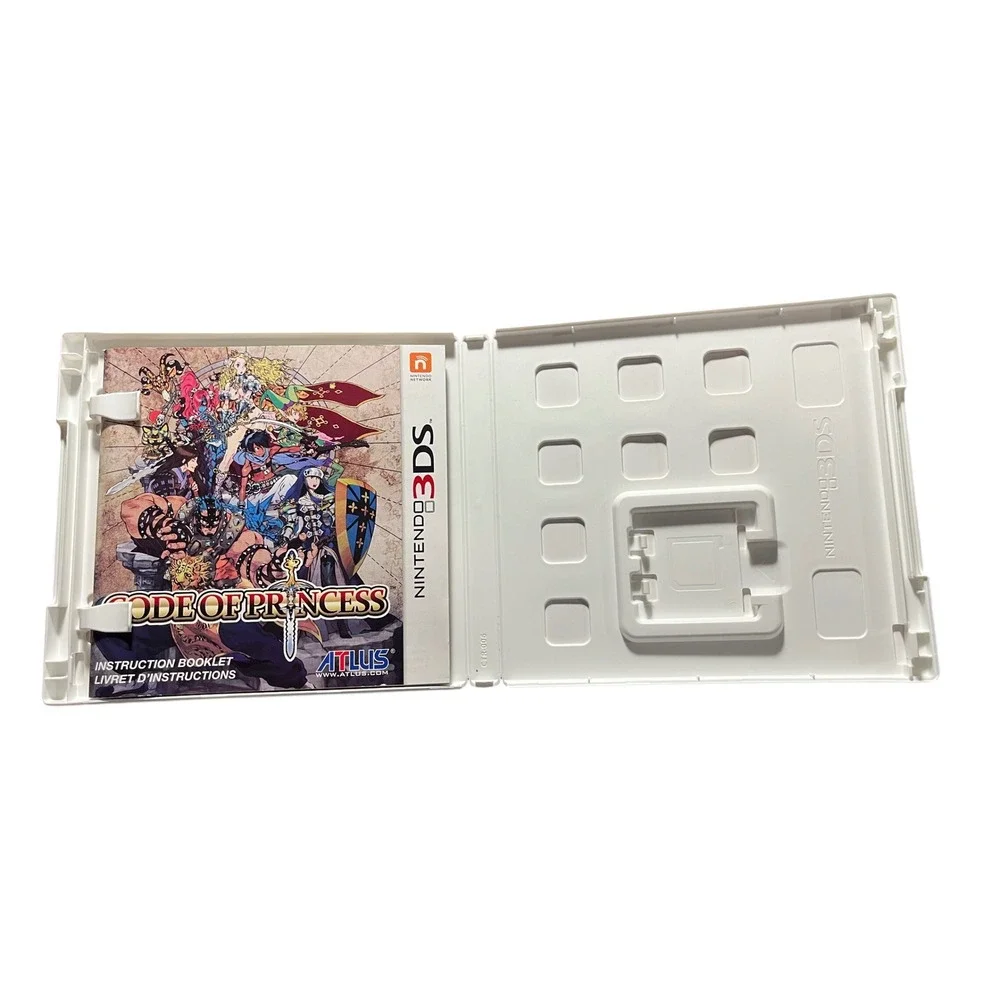 Empty Case Nintendo 3DS Code of Princess No Game